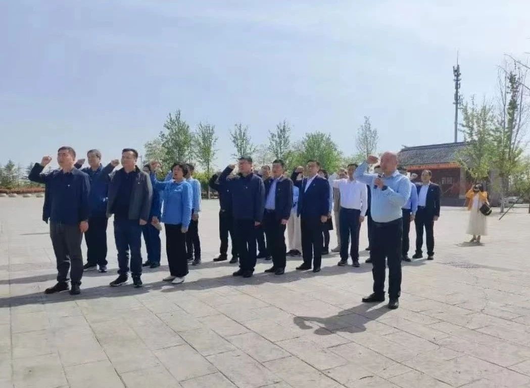 联学共建聚合力 创新赋能促发展｜我会党支部赴泗洪县大王庄干部教育中心开展党日活动